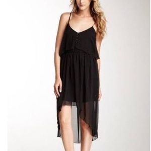 NWT Costa Blanca Black High-Low Dress